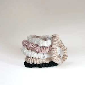 SILK SCRUNCHIE SET X 2